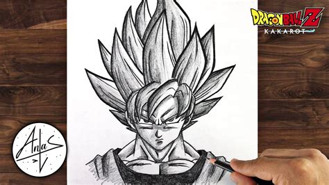 How To Draw Goku Super Saiyan | Dragon Ball Z Drawing Tutorial - YouTube