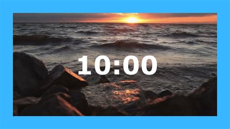 10 Minute Timer with Relaxing Music: Your Perfect Break - YouTube