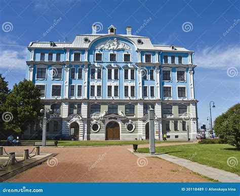 St. Petersburg, Military-marine College Editorial Stock Image - Image ...