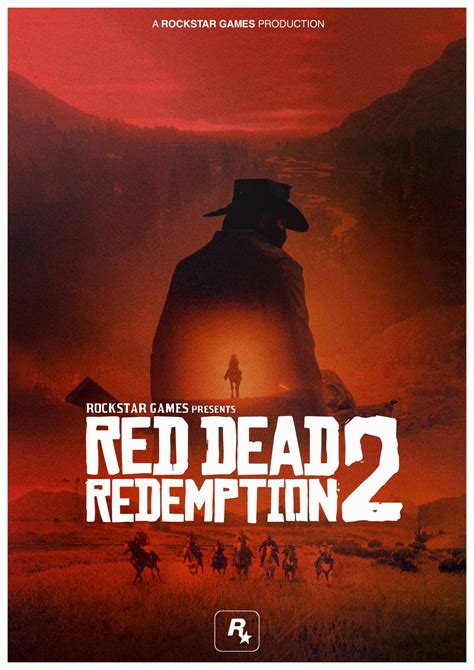 Fan Art: by iFadeFresh - Red Dead Redemption 2 Poster - Rockstar Games