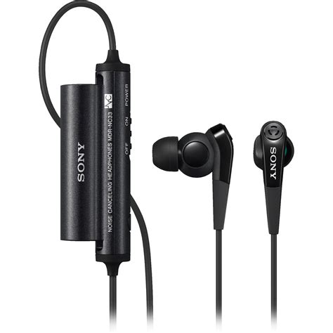 Sony MDR-NC33 Noise-Cancelling In-Ear Stereo Headphones MDRNC33