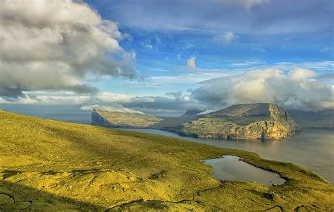 scenery, Denmark, Coast, Island, Sky, Clouds, Klaksvik, Faroe, Islands, Nature, Wallpapers ...