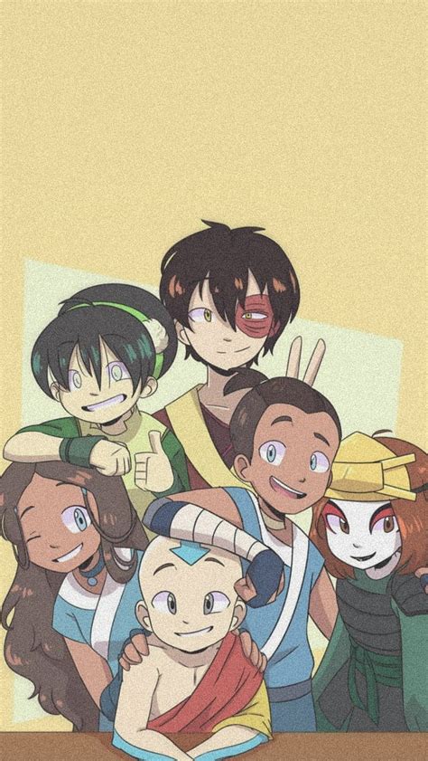 Avatar cute retro, aang, adorable, anime, avatar the last airbender ...