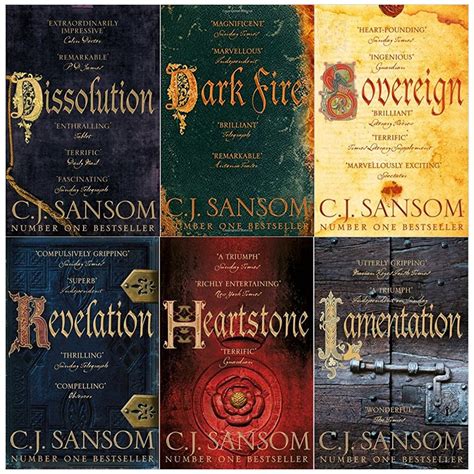 The shardlake series collection C. J. Sansom 6 books set | The Book Bundle