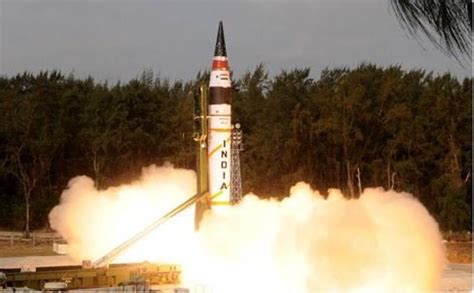 Agni-5 missile successfully test-fired from Odisha