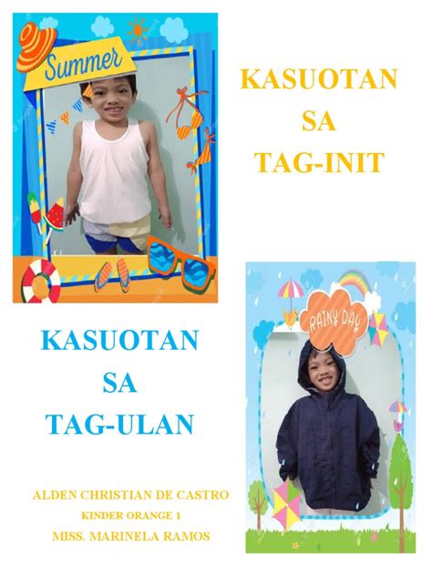 Kasuotan Sa Tag-Init Tag-Ulan | PDF