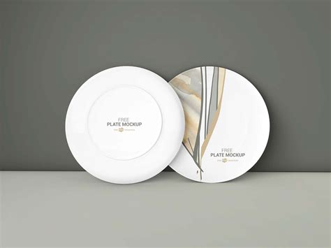 Free Food Plate Mockups (PSD)