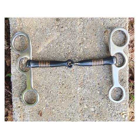 5" Wide black steel broken with Stainless Steel Shanks ⋆ Saddles N Such ...