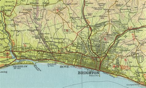 Mapa de Brighton - Inglaterra.ws