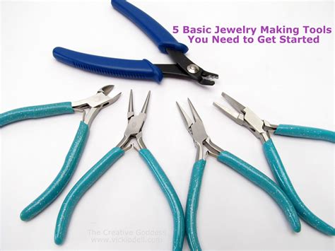 5 Basic Jewelry Making Tools You Need to Get Started