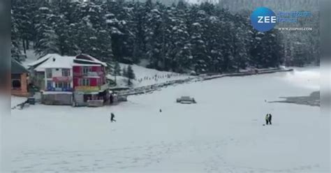 Himachal Pradesh best tourist place Dalhousie and Khajjiar watch snowfall video plrh | Video ...