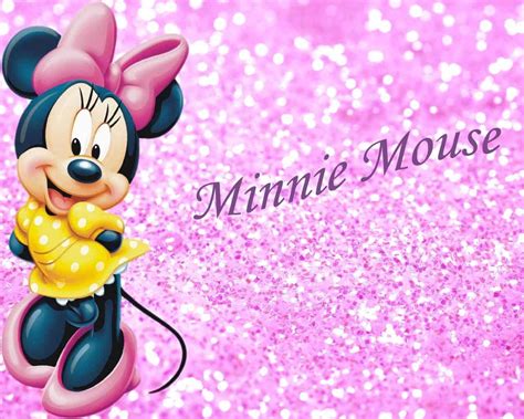 Glitter Minnie Mouse Wallpapers - Top Free Glitter Minnie Mouse ...