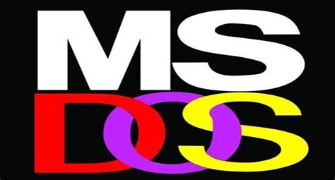 MS-DOS Logo - LogoDix