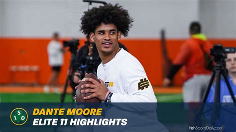 2023 Five-Star QB Dante Moore | Elite 11 Highlights - YouTube