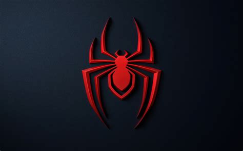 1280x720 Spider Man Miles Morales Logo 4k 720P HD 4k Wallpapers, Images, Backgrounds, Photos and