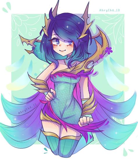 Fae Dragon Ashe by AhryCha on DeviantArt