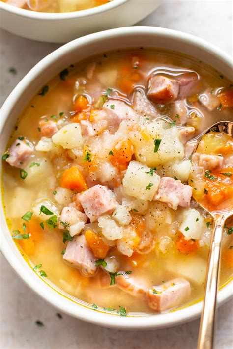 Ham and Potato Soup (Dairy-Free) • Salt & Lavender