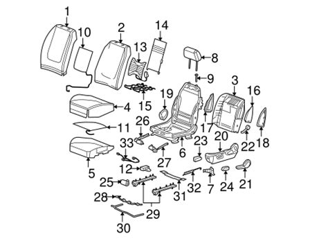 OEM 2006 Pontiac G6 Front Seat Components Parts | GMPartsOnline.net