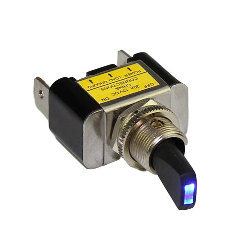 Remarkable ASW-07D-2 LED Illuminated Toggle Switch - DAIER