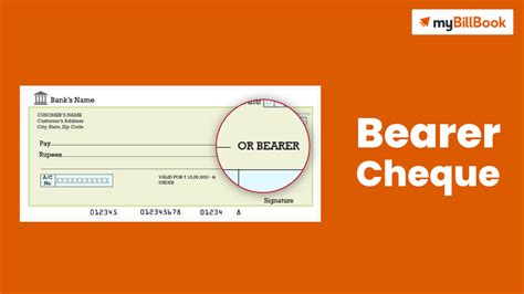 What is Bearer Cheque- How to write, Meaning, Validity and Limit