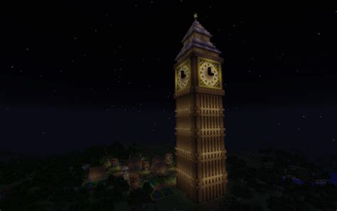 Big Ben Minecraft Schematic