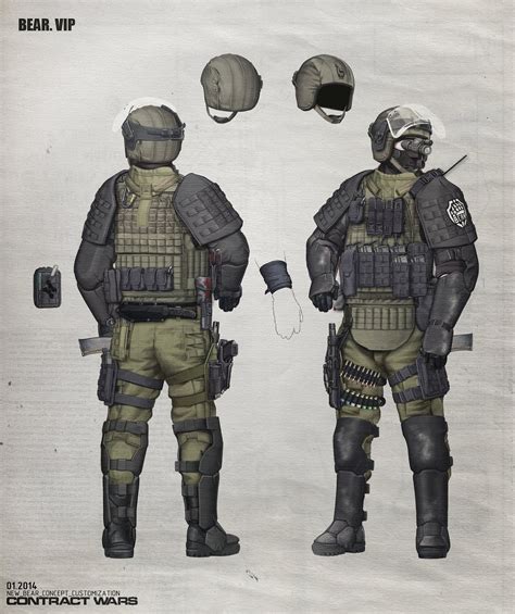 Face shield for Kiver when? (Contract Wars Concept Art By Nikita) : r ...