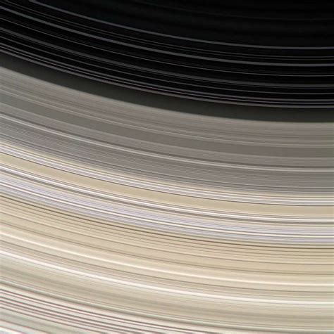 Saturn’s rings from Cassini: colorful ringlets | The Planetary Society