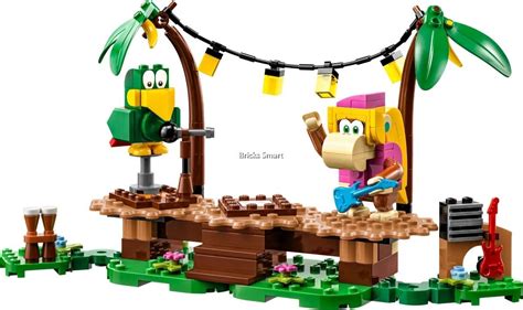 LEGO 71421 Super Mario Dixie Kongs Jungle Jam Expansion Set Building ...