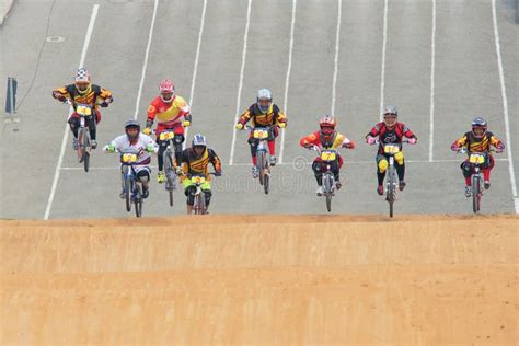 BMX competition editorial stock image. Image of yellow - 43166594