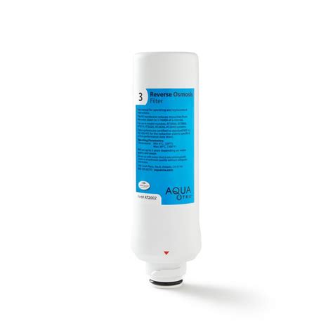 AQUA TRU AquaTru Countertop Replacement Reverse Osmosis Water Filter-10AT02ROF01 - The Home Depot