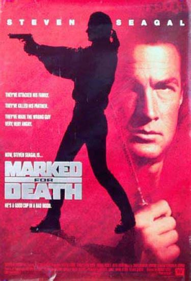 DP Vintage Posters - Marked For Death Original Vintage Movie Poster