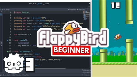 Making Flappy Bird in Godot (COMPLETE Beginner Tutorial): P3 Pipes - YouTube