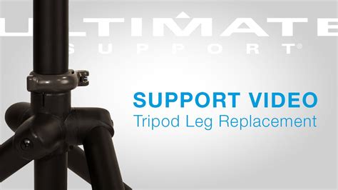 Tripod Leg Replacement - YouTube