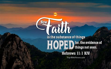 Hebrews 11:1 KJV Desktop Wallpapers | Hebrews 11:1 HD-Wallpapers