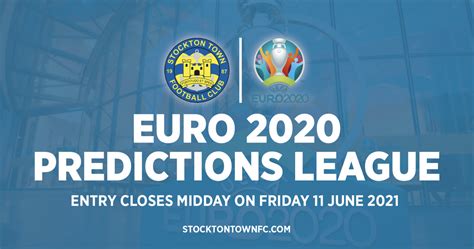 Stockton Town Launch Euro 2020 Predictions League – Stockton Town ...