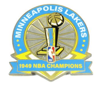 Minneapolis Lakers 1954 NBA Champions Pin - Limited 1,000