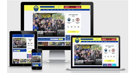 New website launched for Warrington Town FC | JDG Sport