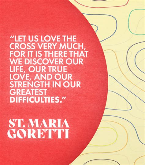 St. Maria Goretti Quote | Maria goretti, Quotes, Together we can