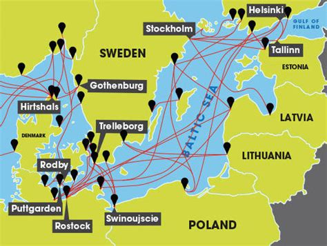 Lasāmība bezvada Scholar european ferry routes map pēdējais eksotisks ...