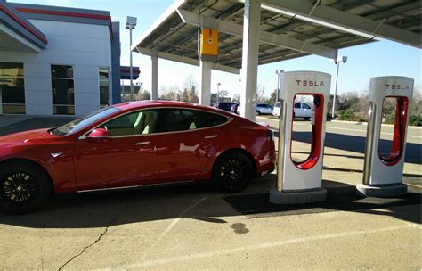 Tesla’s First Solar Powered Supercharger Is Being Set Up I