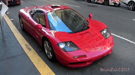 Red McLaren F1 Filmed at San Francisco Event – The McLaren F1 Road Car