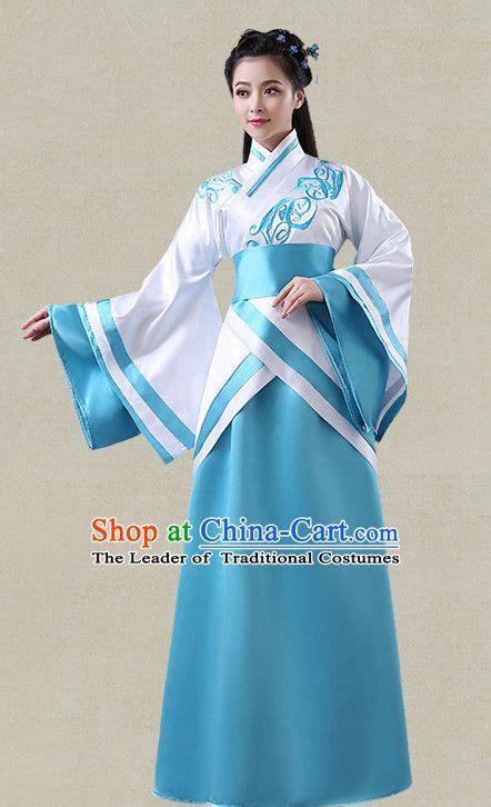 White Hanfu Clothing Custom Traditional Han Dynasty Chinese Hanfu ...