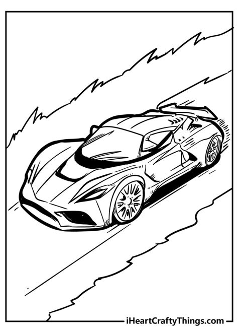 Cool Car Coloring Pages - 100% Original And Free (2021)
