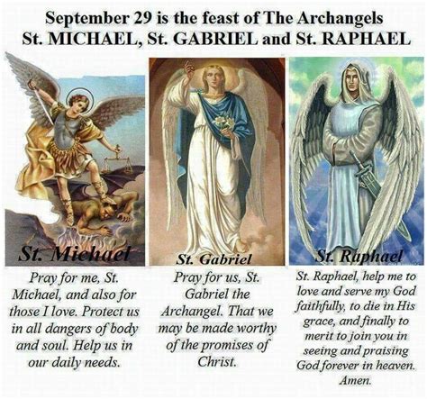 Jesus Our Savior: Feast Day of The Archangels