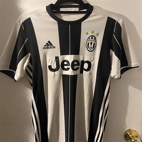 ADIDAS JUVENTUS HOME AUTHENTIC JERSEY 2016-17. ... - Depop