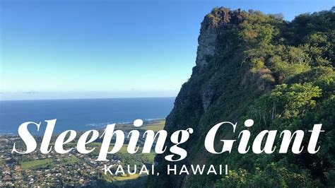 Hiking Kauai | Sleeping Giant (Nounou) - YouTube