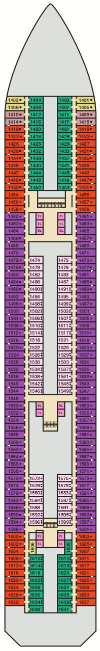 Carnival Sunshine Deck Plans- Carnival Cruise Line Carnival Sunshine ...