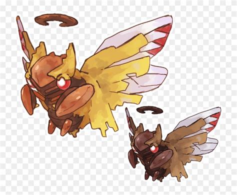 Download “mega Evolution Idea - Ninjask Shedinja Fusion Clipart Png ...