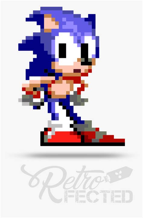 Transparent Waiting Png - 8 Bit Sonic Png, Png Download - kindpng