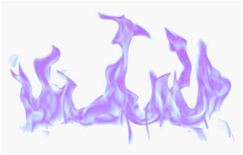 #fire #purple #sticker #purplefire #freetoedit - Fire Thumbnail Effect Png, Transparent Png ...